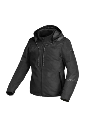 Motorradjacke Macna Racoon Damen Schwarz L