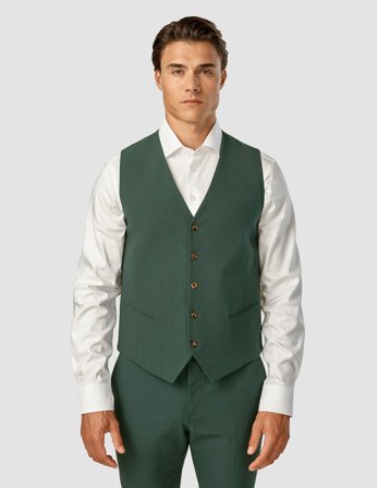 Shaping New Tomorrow - Essential Vest - Pine Green - Herre - Størrelse S