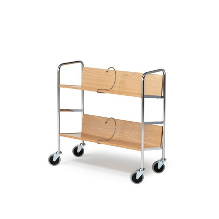 Aktenwagen, 800x340x840 mm, Eiche