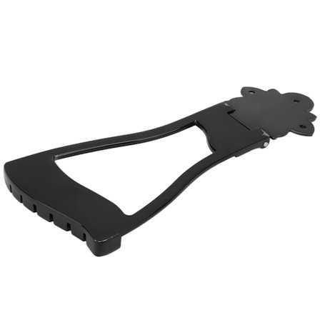 6-strenget guitar trapez tailpiece metal udskiftningsdel sort