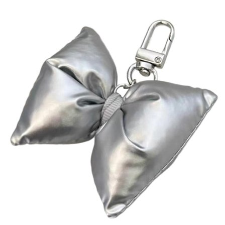 Stor Rosett Nyckelring Hänge Telefonkedja Portabel Väska Tillbehör Nyckelring Prydnad Perfekt Gåva för Kvinnor och Flickor