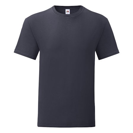 Fruit Of The Loom Iconic T-shirt för män (5-pack) S Deep Navy