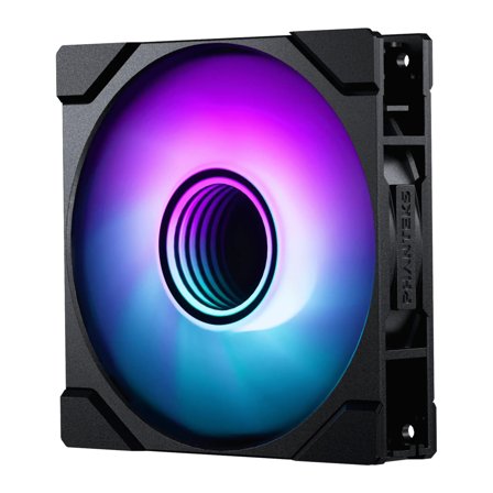 PHANTEKS M25 Gen2 120mm DRGB Reversed Vifte (sort) 120mm, 350-2000 ± 10% RPM, 39.28 dBA