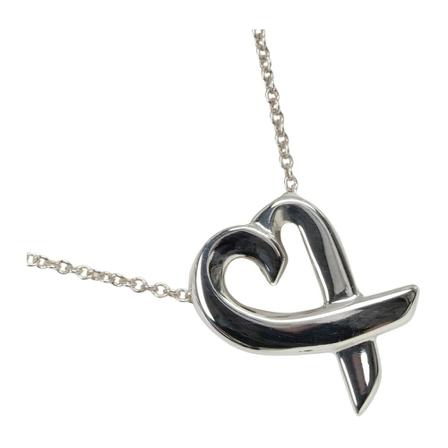 Tiffany & Co. Pre-owned, Necklaces Grijs, Dames, Maat:ONE Size