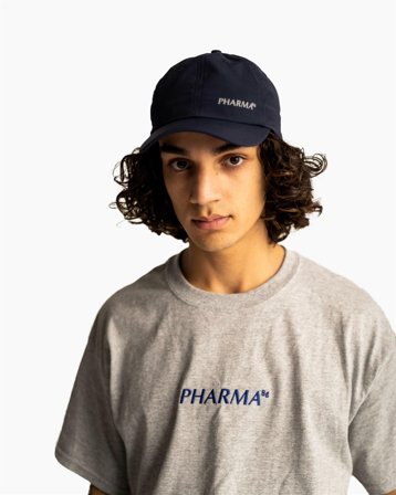 SMALL LOGO CAP SHORT BRIM - NAVY