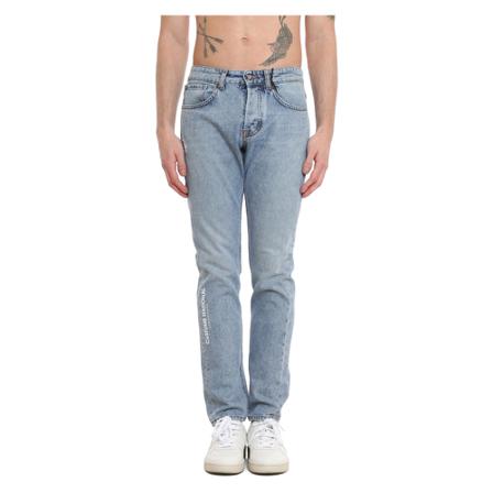 Costume National, Regular Fit Jeans Blauw, Heren, Maat:W32