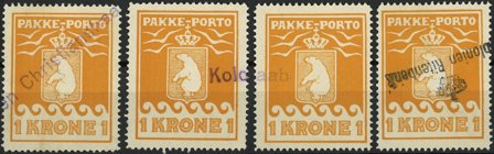 Grønland - Pakkeporto AFA 11 - Stemplet