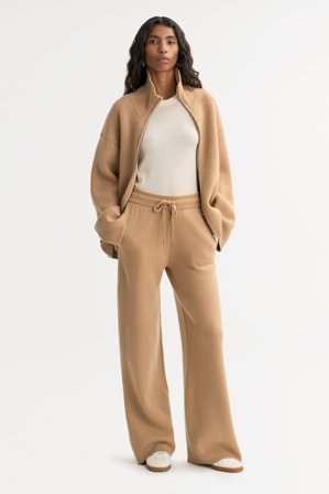 Soft Goat - Double knit pants - XL - Camel
