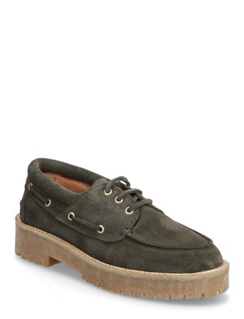 Pavement Alvina Suede Plateau - Green - 36