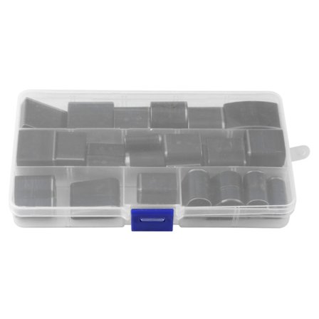 1 sæt 39 stk. formhulhulstans til læderhåndværk DIY-værktøj i metal