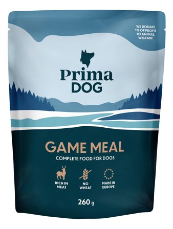 PrimaDog Viltmåltid 260 g