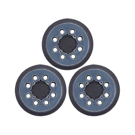 3 stk. bakplate 5 tommers slipepute 8-hulls krok og løkke slipepute del for Dwe6423 N329079 arbeid med modeller deler