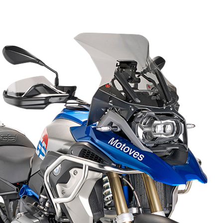 Vindskærm Givi D, Røgfarvet - Kawasaki KLR 650 2007-2020