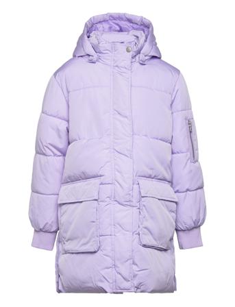 Nkfmuso Long Puffer Jacket Camp Toppatakki Liila Name It