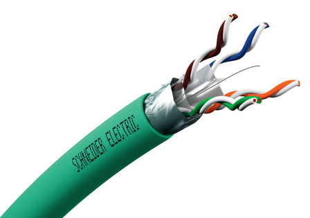 Schneider Electric VDICD13X228 Datakabel 6A F/UTP 2X4P DCA 500 m, Stikkontakter & kabler