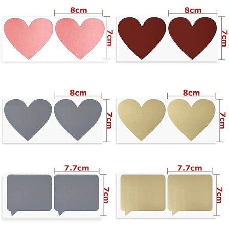 60 Ridse-kort Overraskelse Off Label Ridse-klistermærke