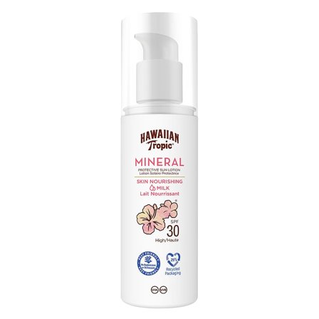 Hawaiian Tropic Mineral Protection Milk Lotion SPF 30 100 ml, Skincare, Solcreme, Solcreme Til Ansigtet