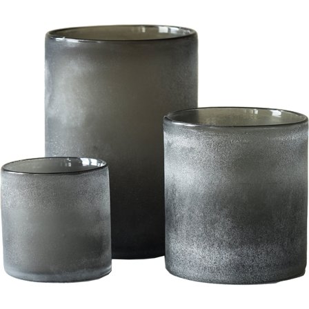 Tell me more Frost fyrfadsstage, grå, 3 stk. | KitchenOne