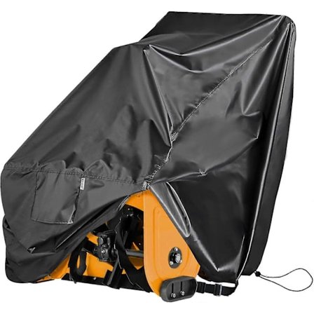 109*81*89/127cm Snøfreser Trekk Universal Passform Tostegs Snøfreser Trekk Kraftig 600D Polyester Stoff Vanntett Sol UV Støv Snø SZRH AF