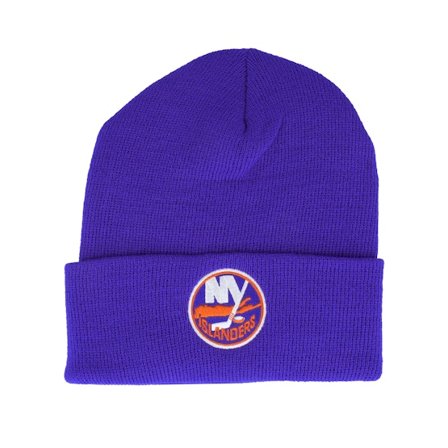 American Needle - NHL Blauw cuff Beanie - New York Islanders Knit NHL Royal Cuff @ Hatstore