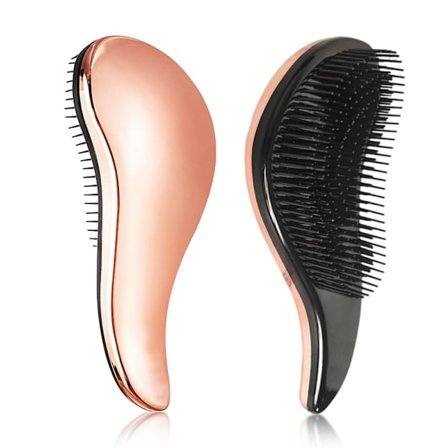 Red hårbørste til tykt hår, glat, krøllet eller naturligt hår, perfekt udredningsbørste til kvinder, børn og mænd