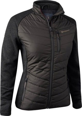 Deerhunter Lady Caroline Padded Jacket Brown Leaf