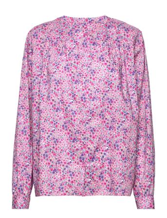 Chemise Xala Bluse Langermet Rosa Ba&sh*Betinget Tilbud