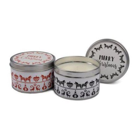 Ljus Jul doft svart/röd 2-pack