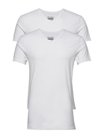 Bhdinton V-Neck Tee 2-Pack T-shirt Hvid Blend