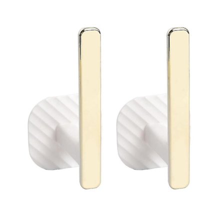 6 kpl Verhotangot, Koristeelliset Verhokiinnikkeet, Itseliimautuvat L-muotoiset Verhokoukut