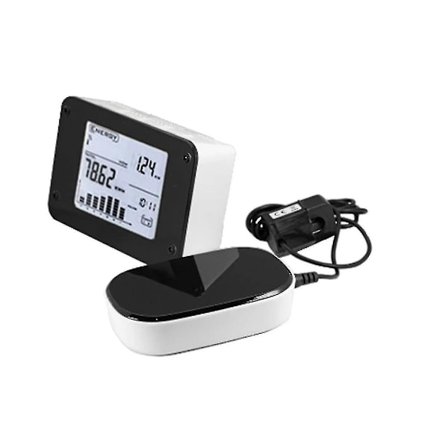 Trådløs strømmonitor for å spore energiforbruk i sanntid for enfase eller trefase strømmeter