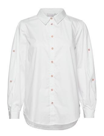 Shirt With Wide Sleeves Pitkähihainen Paita Valkoinen Coster Copenhagen