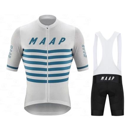 Maap Cykeltröja Set 2023 Cykelkläder för män Sommar Kortärmad MTB Bike Suit Cykel Cykel Kläder Ropa Ciclismo Hombre cycling set 2 L