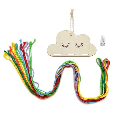 Bånd Bue Oppbevaring Massivt tre FARGERIKT