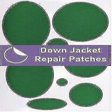 Lappesæt til dunjakker - Forklippede, selvklæbende, bløde, vandtætte