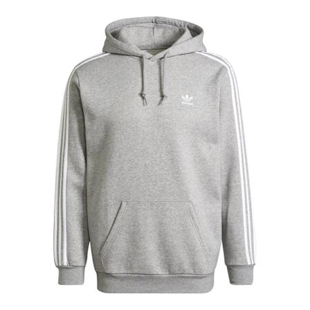 Adidas Originals, Bluza z kapturem adidas Originals Adicolor 3-Stripes Szary, Mężczyzna, Rozmiar: L