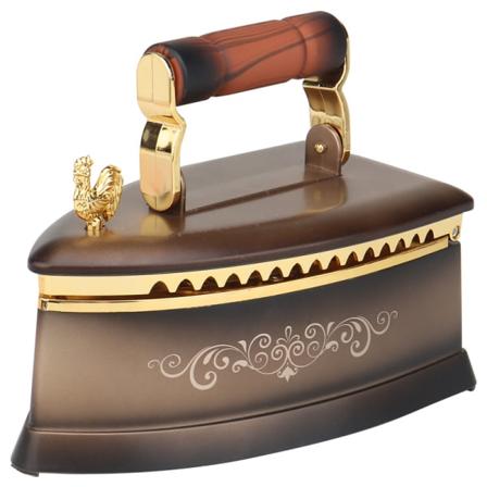 Retro järnmusikbox, klassisk musikspeldosa, ljus ballerina, europeiska heminredningar, presentmusikbox