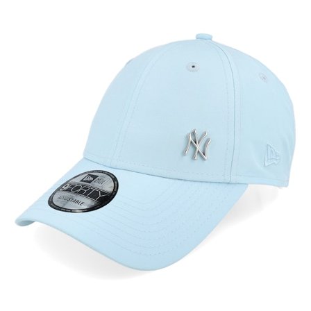 New Era - MLB Blå adjustable Caps - New York Yankees Flawless 9FORTY Blue Adjustable @ Hatstore