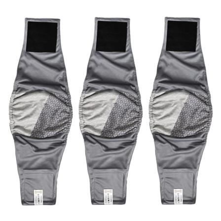 3 hundebind Grå S CDQ