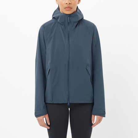 Salomon - Bundy Oblečení Outerpath 2.5l Wp Jkt W - Blue Nights