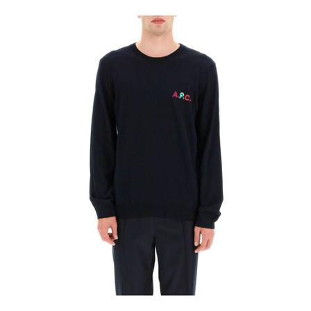 A.p.c. A.p.c. brian crew-neck sweater Blå, Herre