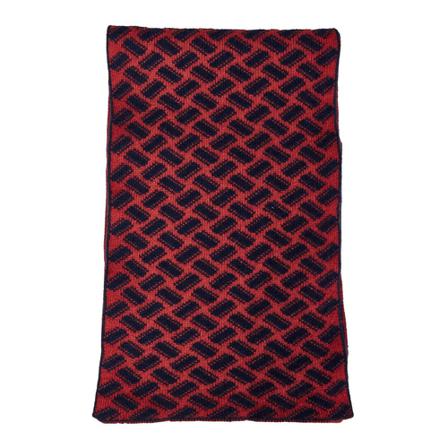Drumohr Scarves , Rood , Heren , Maat: ONE Size Sjaals