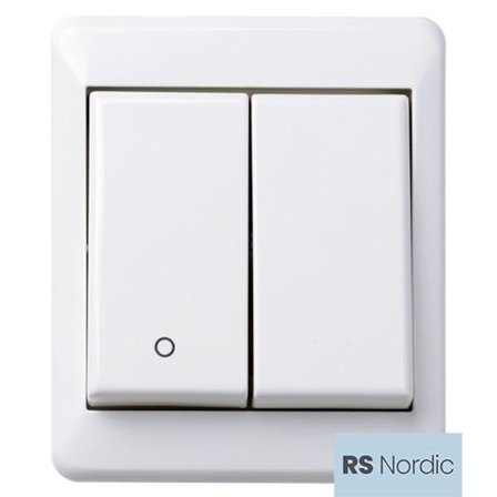 ELKO RS Nordic 2+1 pol bryter påvegg