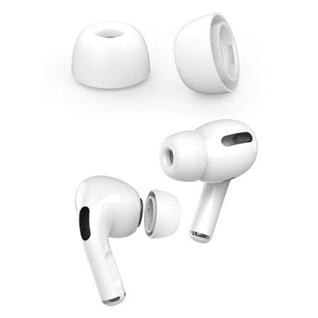Ahastyle 1 Par AirPods Pro 2 -korvatulpat silikonia Valkoinen Small