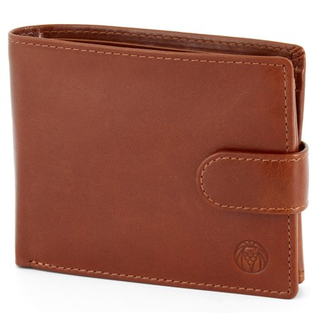 Tan Ergonomic Jasper Leather Wallet for Men - Wallets