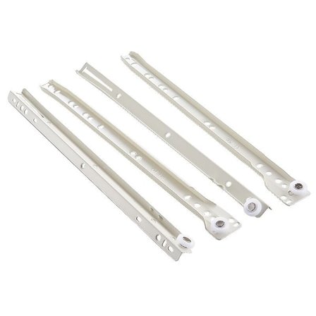 400mm Høy Kvalitet Rulleskuff Skuffer/Skinner Bunnfiks Metall