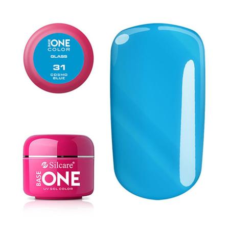 Base one - Farve - UV Gel - Cosmo Blue - 31 - 5 gram Blue