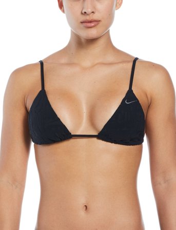 NIKE SWIM Nike W Terry Bikini Top Retro Flow - Black - S