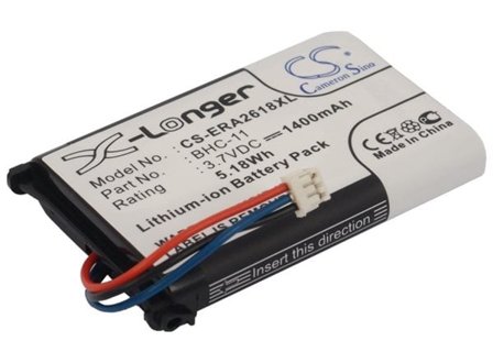 Batteri for SmartPhone, Mobil for Sony Ericsson A2638, A2218, R300 og andre.