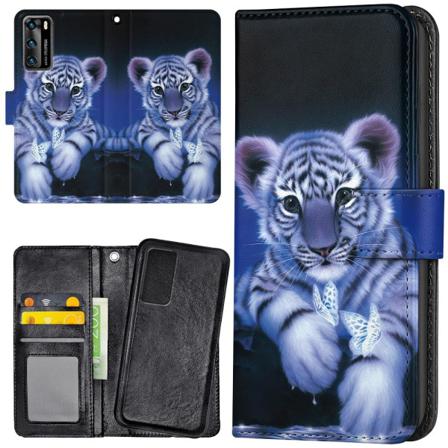 Huawei P40 Pro - Lommebok Deksel Tigerunge